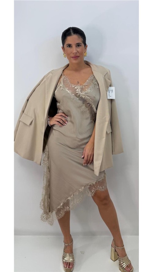 VESTIDO BRUMA BEIG VESTIDO BRUMA BEIG