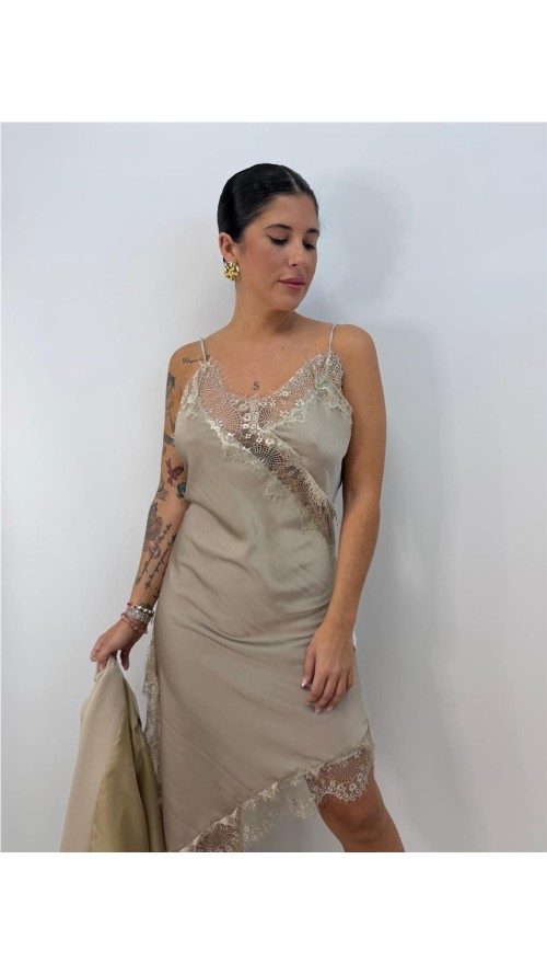 VESTIDO BRUMA BEIG VESTIDO BRUMA BEIG