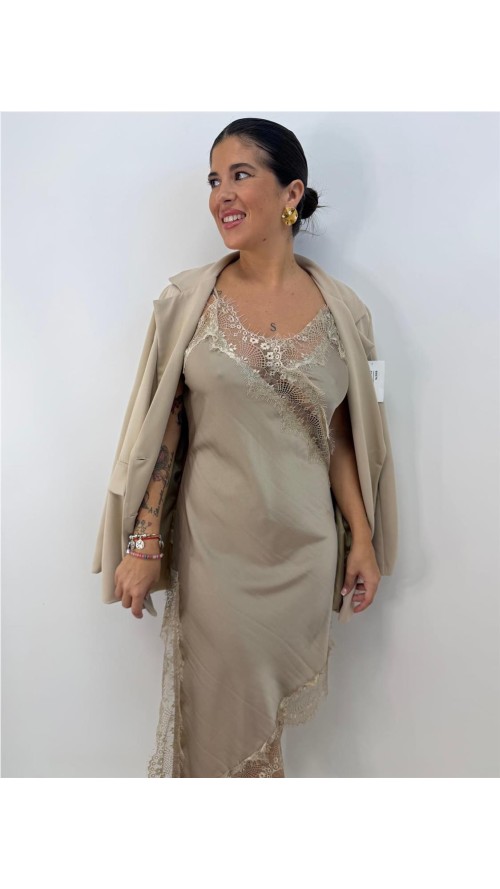 VESTIDO BRUMA BEIG VESTIDO BRUMA BEIG