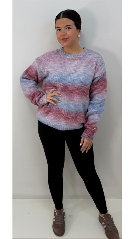 JERSEY ARCO IRIS MALVA 2