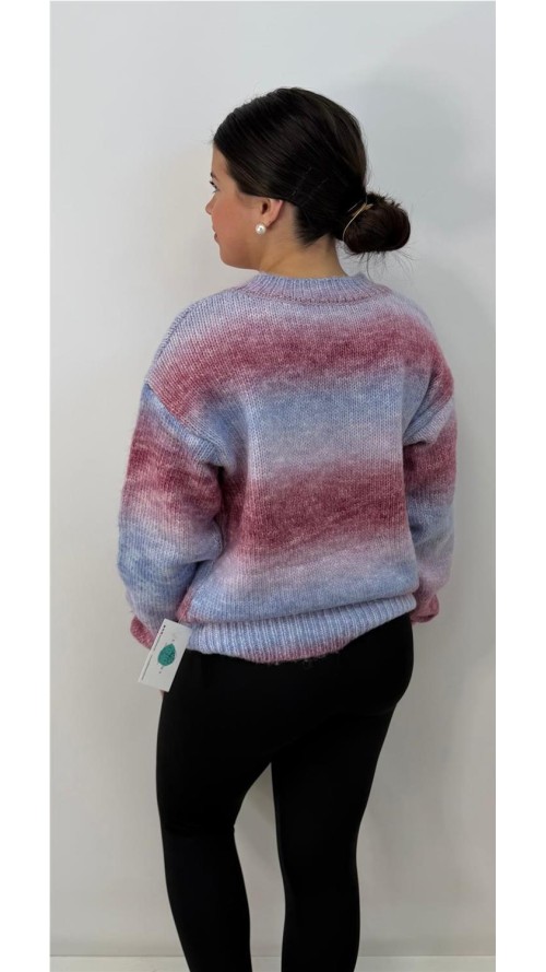 JERSEY ARCO IRIS MALVA JERSEY ARCO IRIS MALVA