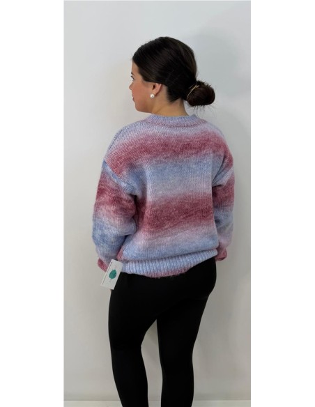 JERSEY ARCO IRIS MALVA