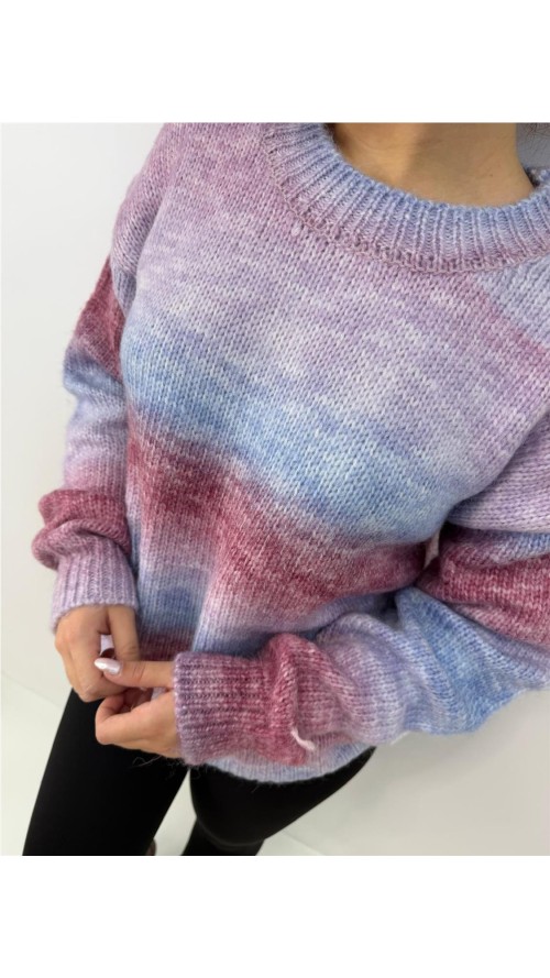 JERSEY ARCO IRIS MALVA JERSEY ARCO IRIS MALVA