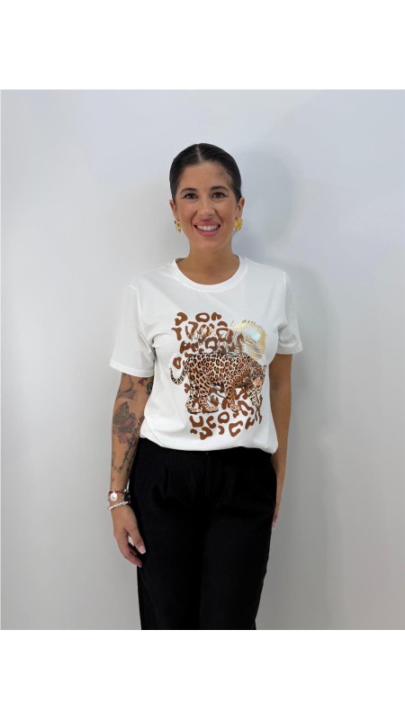 CAMISETA LEOPRADO BLANCO 2