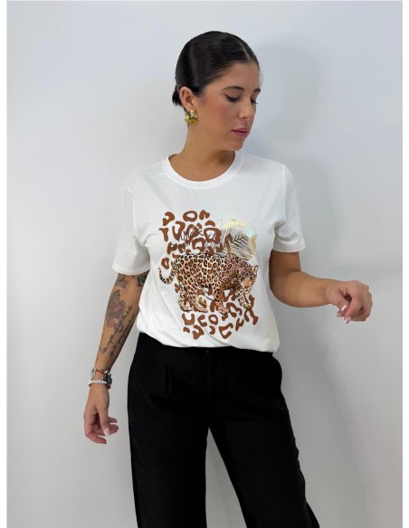 CAMISETA LEOPRADO BLANCO