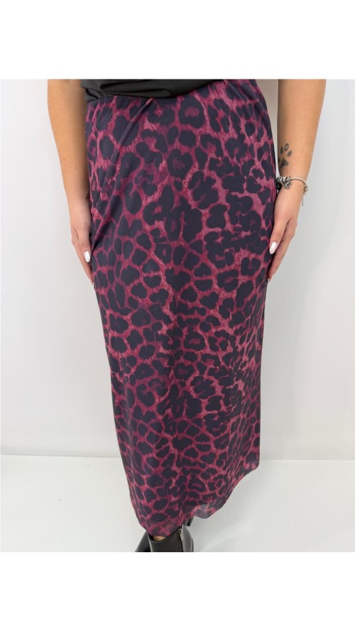 FALDA OLIVIA BURDEOS FALDA OLIVIA BURDEOS