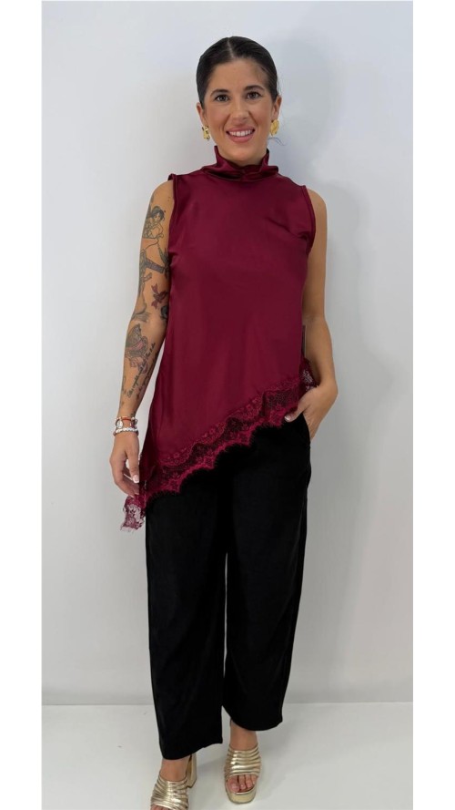 TOP MARISA BURDEOS TOP MARISA BURDEOS