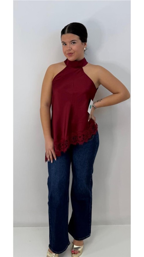 TOP SAFIRO BURDEOS TOP SAFIRO BURDEOS