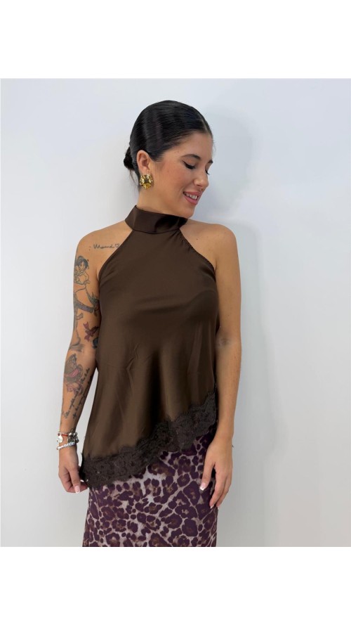 TOP SAFIRO MARRON TOP SAFIRO MARRON
