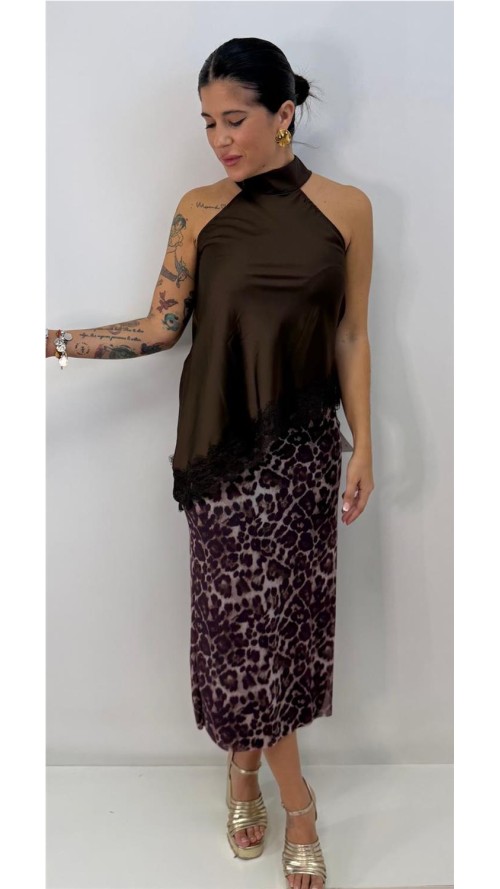 TOP SAFIRO MARRON TOP SAFIRO MARRON