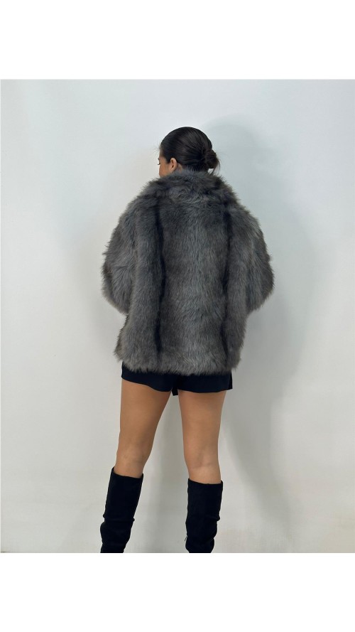 ABRIGO EVA GRIS ABRIGO EVA GRIS