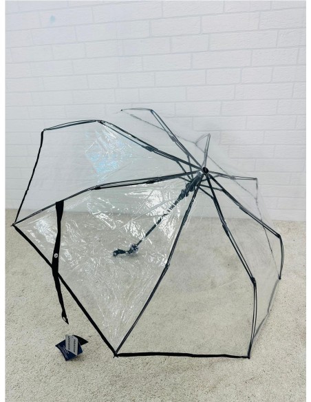 PARAGUA PLEGABLE TRANSPARENTE NEGRO