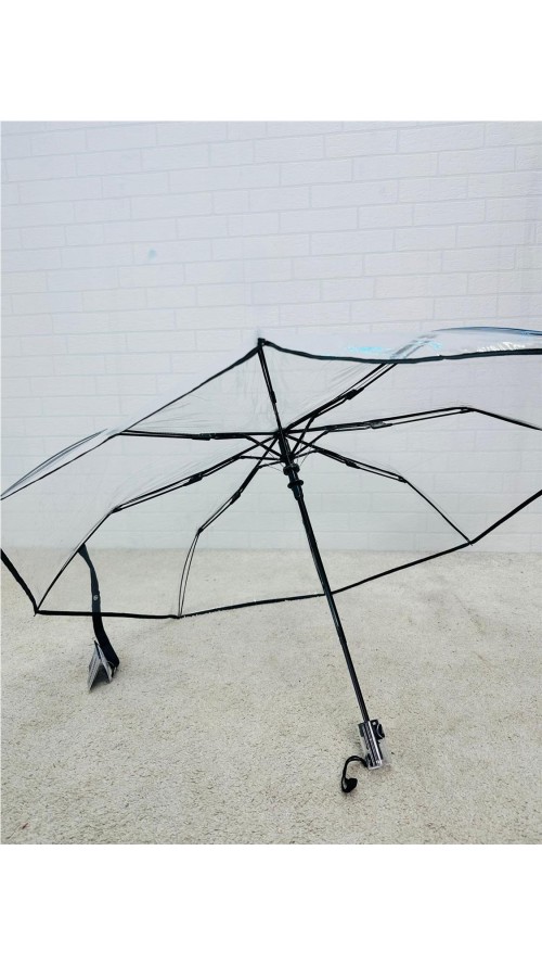 PARAGUA PLEGABLE TRANSPARENTE NEGRO