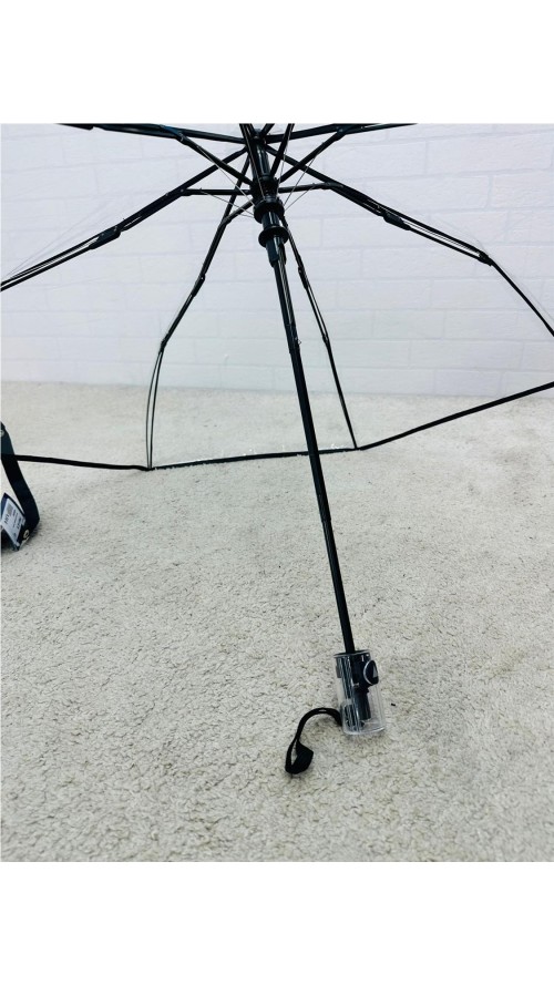 PARAGUA PLEGABLE TRANSPARENTE NEGRO