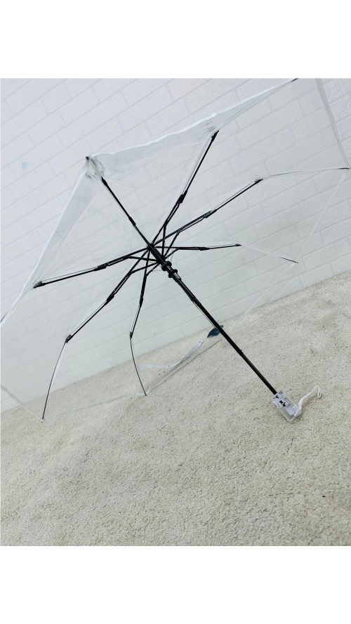 PARAGUA PLEGABLE TRANSPARENTE BLANCO PARAGUA PLEGABLE TRANSPARENTE BLANCO