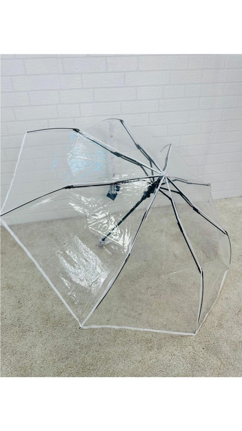 PARAGUA PLEGABLE TRANSPARENTE BLANCO PARAGUA PLEGABLE TRANSPARENTE BLANCO