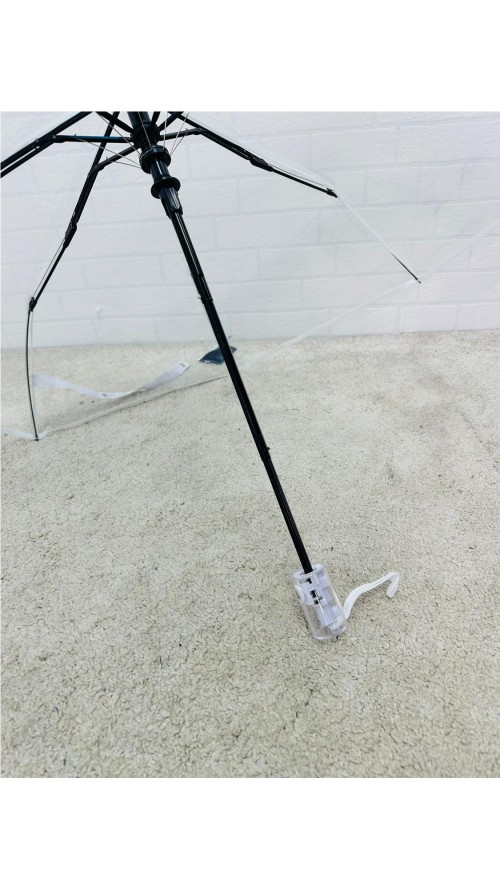 PARAGUA PLEGABLE TRANSPARENTE BLANCO PARAGUA PLEGABLE TRANSPARENTE BLANCO