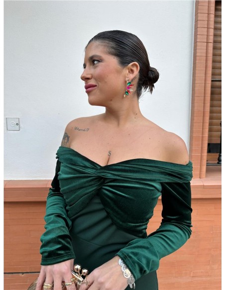 VESTIDO AMAYA VERDE