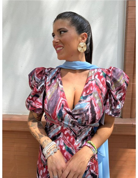 VESTIDO 7389 MULTICOLOR