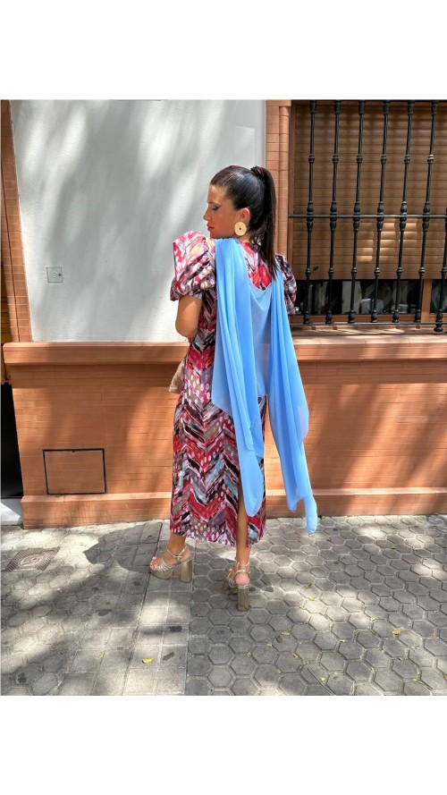 VESTIDO 7389 MULTICOLOR