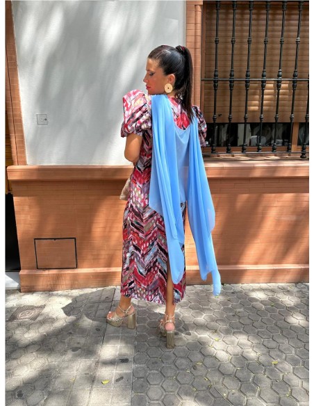 VESTIDO 7389 MULTICOLOR