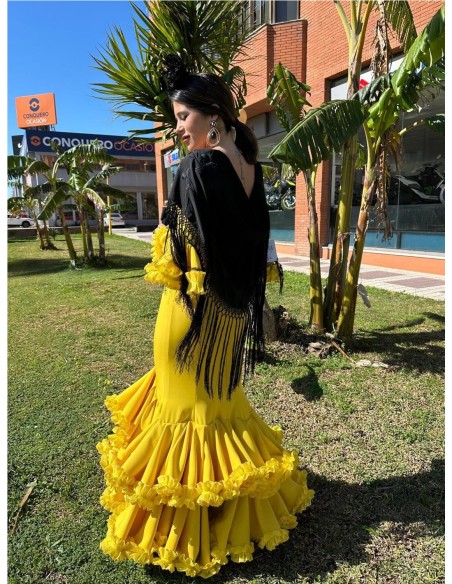 VESTIDO FL5353 AMARILLO