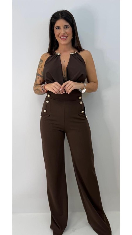 PANTALON ESTRELLA MARRON 2
