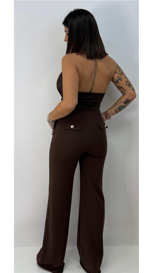 PANTALON ESTRELLA MARRON