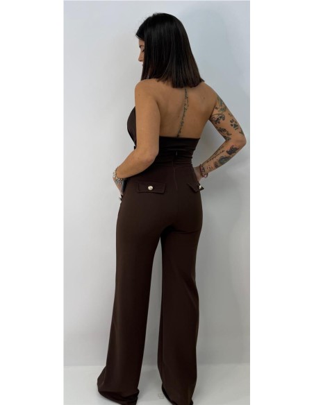 PANTALON ESTRELLA MARRON