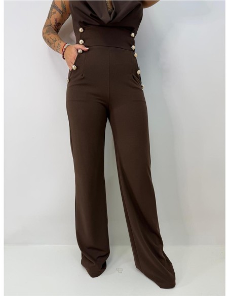 PANTALON ESTRELLA MARRON