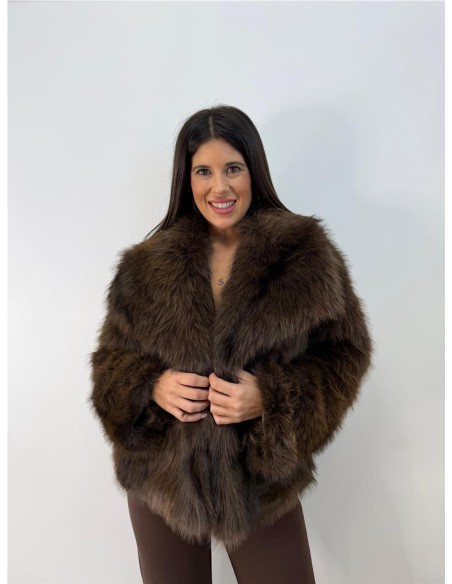 ABRIGO POLONIA MARRON