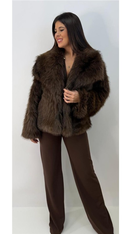 ABRIGO POLONIA MARRON 2