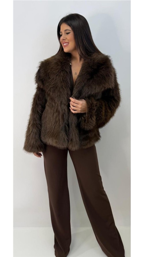 ABRIGO POLONIA MARRON