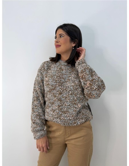 JERSEY PINTORESCO MARRON