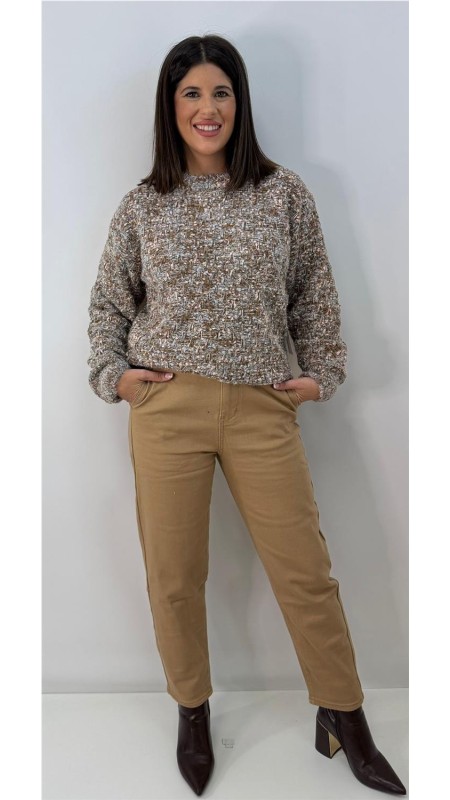 JERSEY PINTORESCO MARRON 2