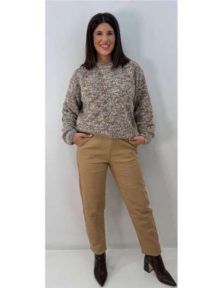 JERSEY PINTORESCO MARRON