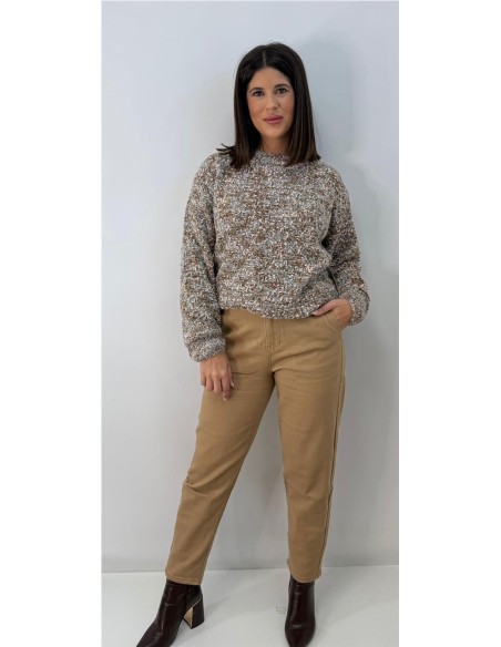 JERSEY PINTORESCO MARRON