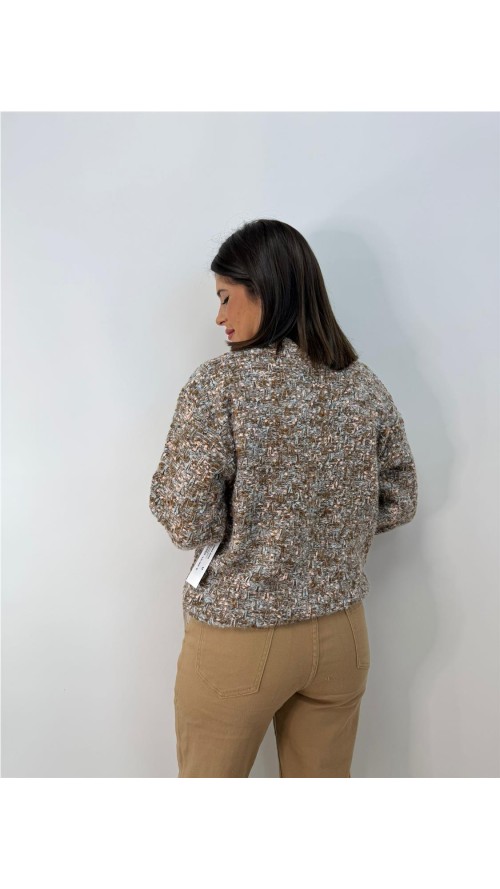 JERSEY PINTORESCO MARRON