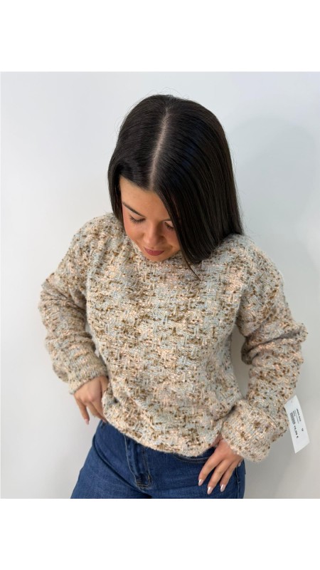 JERSEY PINTORESCO BEIG