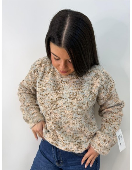 JERSEY PINTORESCO BEIG