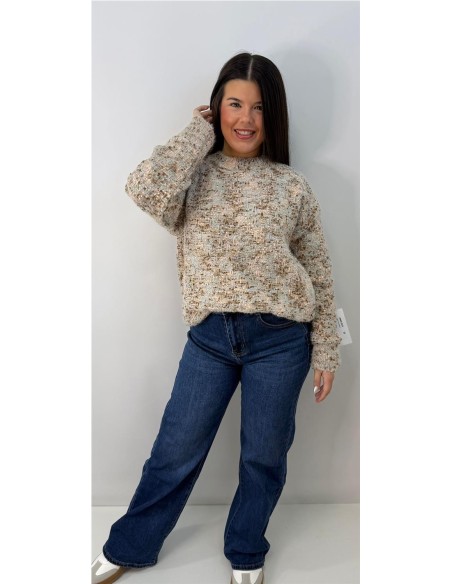 JERSEY PINTORESCO BEIG