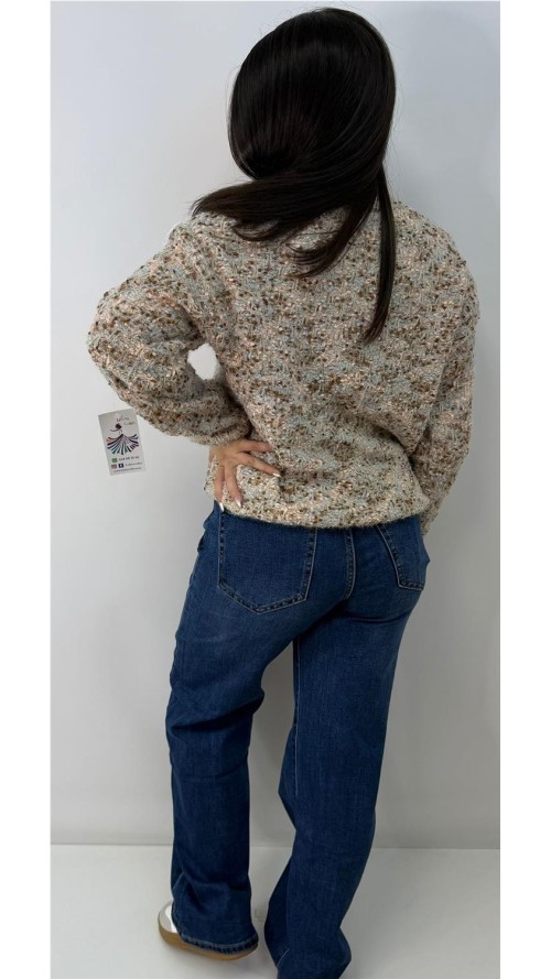 JERSEY PINTORESCO BEIG