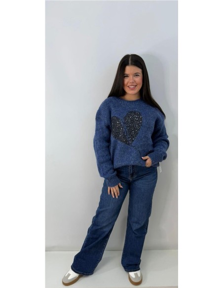 JERSEY CORAZON PARTIO MARINO