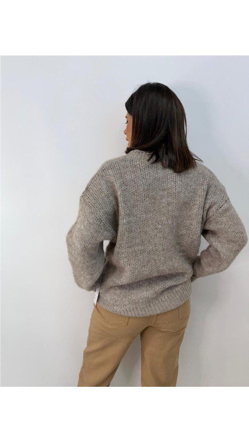 JERSEY CORAZON PARTIO TAUPE