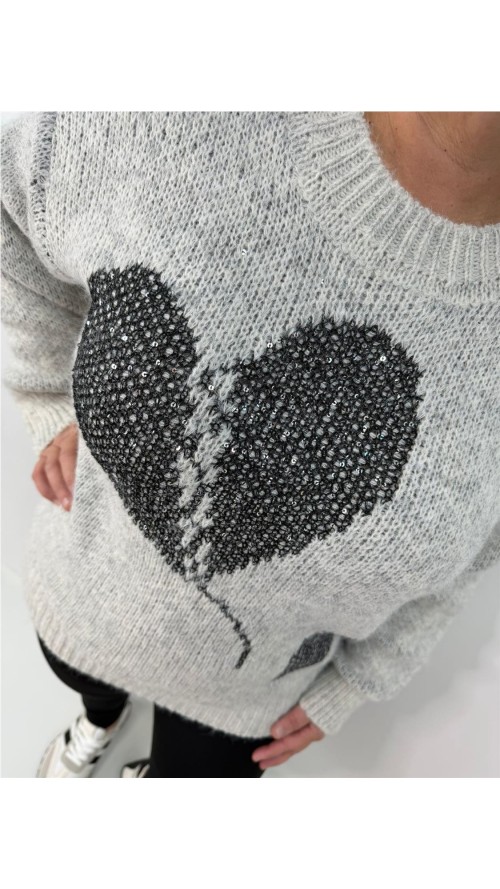 JERSEY CORAZON PARTIO BLANCO