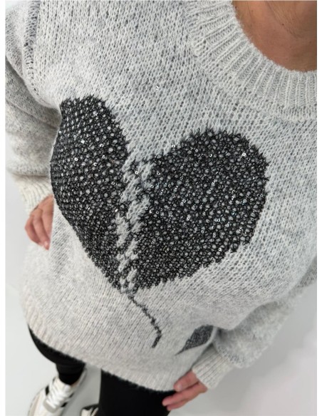 JERSEY CORAZON PARTIO BLANCO