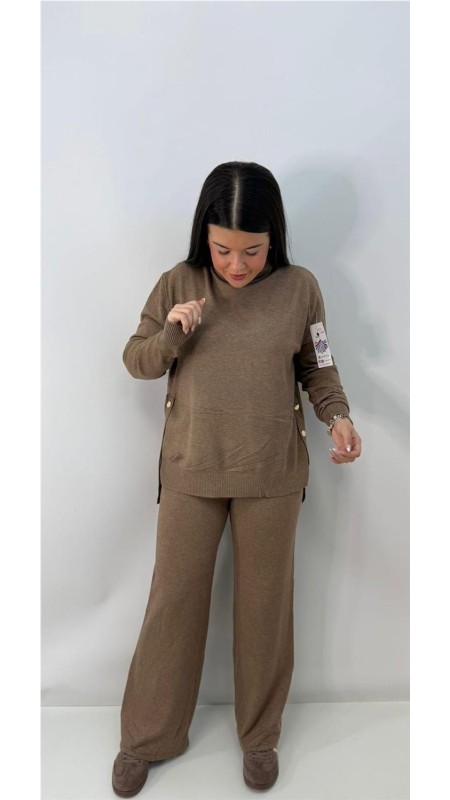 CONJUNTO LUNA MARRON 2