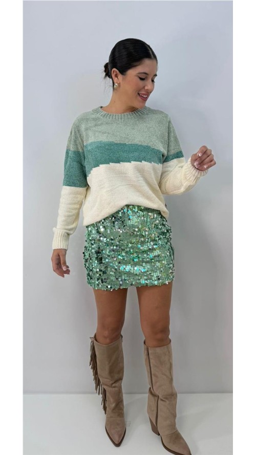 FALDA DICIEMBRE VERDE