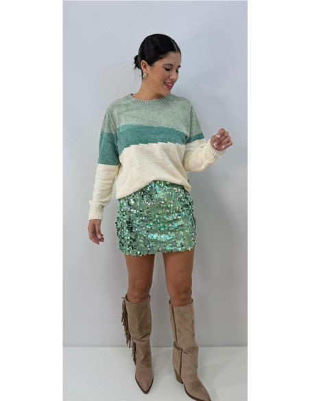 FALDA DICIEMBRE VERDE