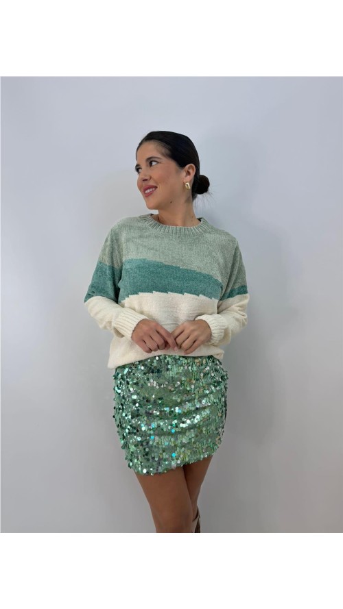 FALDA DICIEMBRE VERDE